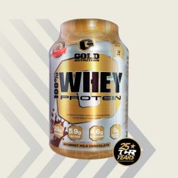 %100 Whey Protein 2 lbs Gold Nutrition - Gourmet Milk Chocolate